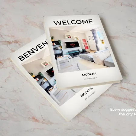 아파트 Luxury Next To The Francescana *
