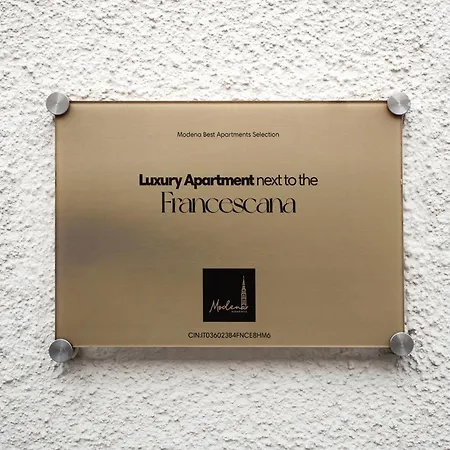 아파트 Luxury Next To The Francescana 모데나